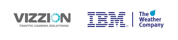 The IBM and Vizzion Logos
