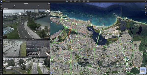 Vizzion's traffic cameras in Puerto Rico integrated into PDC's DisasterAWARE platform