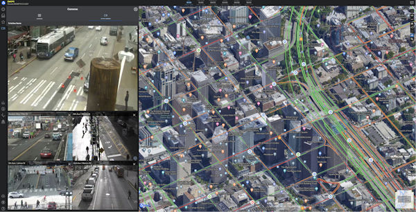 Vizzion's traffic cameras in Seattle integrated into PDC's DisasterAWARE platform